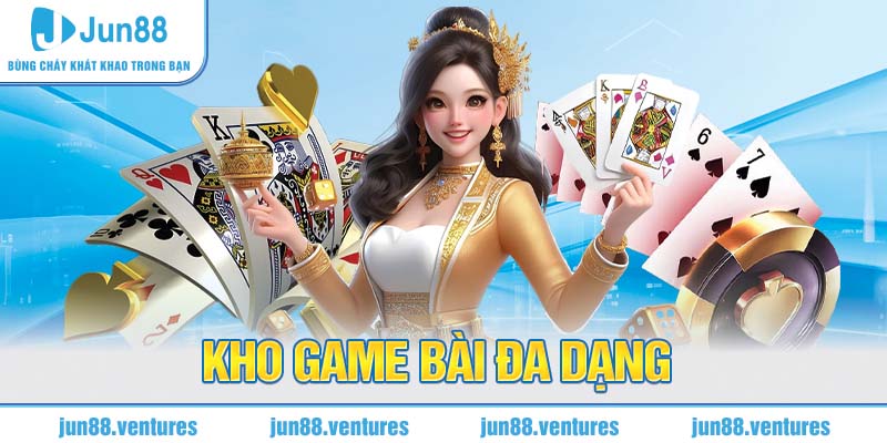 Kho game bài đa dạng 