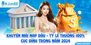 Khuyến Mãi Nạp Đầu - Tỷ Lệ Thưởng 100% Cực Đỉnh Trong Năm 2024